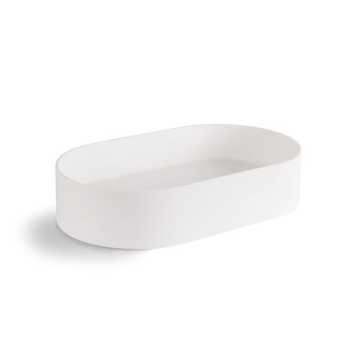 Aufsatzwaschbecken - MOMON - Ws Bath Collections - Mineralwerkstoff / oval / modern
