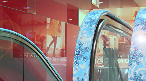 Metallhandlauf - DECORAIL™ - EHC Global - Werbung / für Rolltreppen