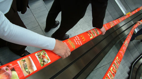Metallhandlauf - ADRAIL™ - EHC Global - Werbung / für Rolltreppen
