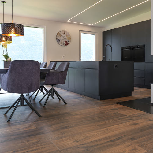 Holz-Laminatboden - SUNSET - Swiss Krono / GRAND selection - schwimmend / Holzoptik / für Privatgebrauch