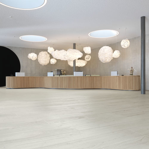 Eiche-Laminatboden - SMOOTH - Swiss Krono / GRAND selection - schwimmend / Holzoptik / für Privatgebrauch