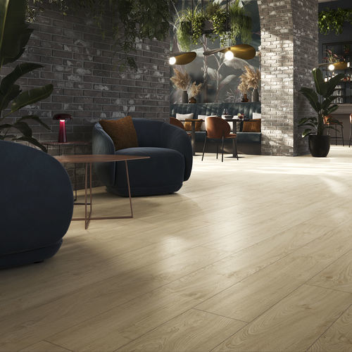 Eiche-Laminatboden - ELEGANT - Swiss Krono / GRAND selection - schwimmend / Holzoptik / für Privatgebrauch