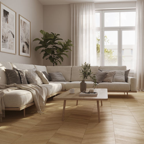 Holz-Laminatboden - FIELD - Swiss Krono / GRAND selection - schwimmend / Holzoptik / für Privatgebrauch
