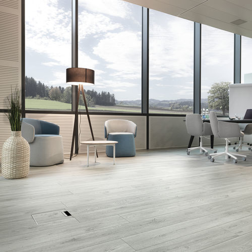 Holz-Laminatboden - IVORY OAK - Swiss Krono / GRAND selection - schwimmend / Holzoptik / für Privatgebrauch