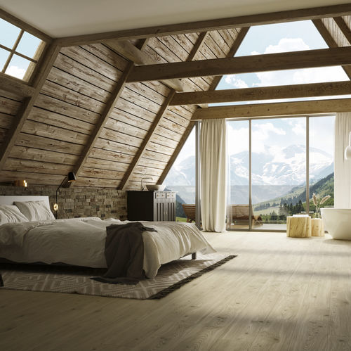 Holz-Laminatboden - ALPINE NATURE - Swiss Krono / GRAND selection - schwimmend / Holzoptik / für Privatgebrauch