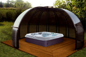 Whirlpoolüberdachung - SERENITY - PISCINES MAGILINE