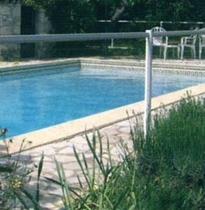 Schutzabsperrung - PVC - PISCINES MAGILINE - feststehend / Metall / für Pool