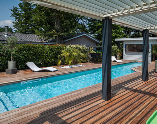 Schwimmbecken / Schalung Polymer - PISCINES MAGILINE - für Außenbereich / erdverlegt / Beton