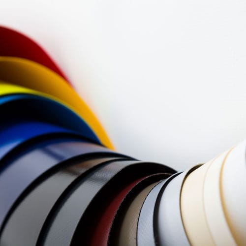 Membran-Architektur / PVC - ARCADE FR - Saint Clair Textiles - Stoff / Polyester / PES