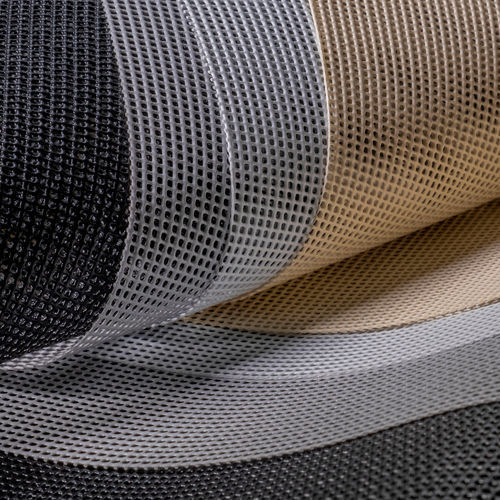 PES-Textilmembran -  SUNVIEW 40 - Saint Clair Textiles - PVC-beschichtet / für Fassaden / für Umzäunungen