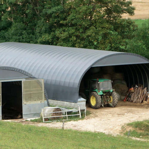 PVC-Textilmembran - AGRI 720  - Saint Clair Textiles - PES / für Dach / für Wand