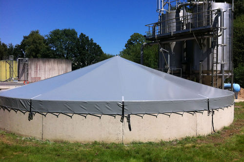 PVC-Textilmembran - LAC 1200 CTM T3 - Saint Clair Textiles - Polyester / PES / für Abdeckung