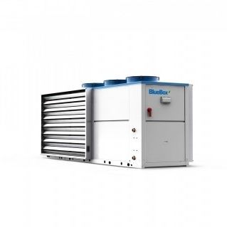 Luftkondensationskühler - ZETA REV HE FC - Blue Box Group - bodenstehend / Free-Cooling / Industrie