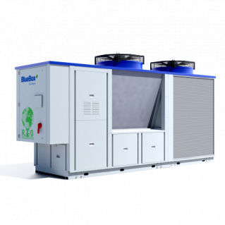 Luftkondensationskühler - TITAN SKY HI R0 FC - Blue Box Group - bodenstehend / Free-Cooling / kompakt