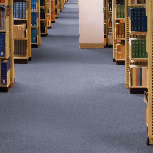 Vinyl-Bodenbelag - SILVER KNIGHT ACOUSTIC 9 - Graboplast Floor Covering Manufacturers Ltd - für Dienstleistungsbereich / Rollen / glatt