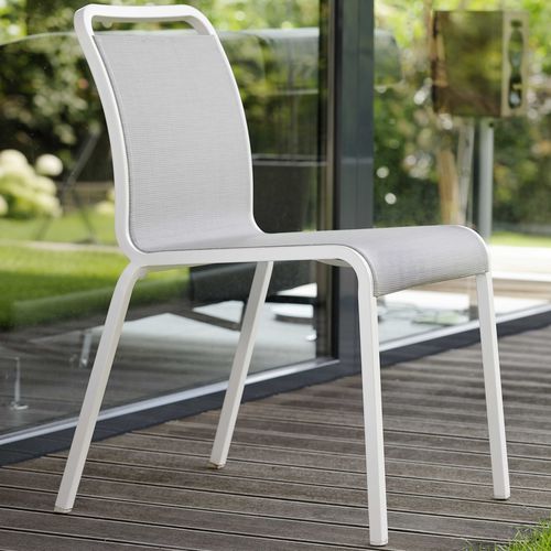 Moderner Gartenstuhl - OSKAR - STERN MOEBEL - für Außenbereich / Textilene / Gestell aus Aluminium