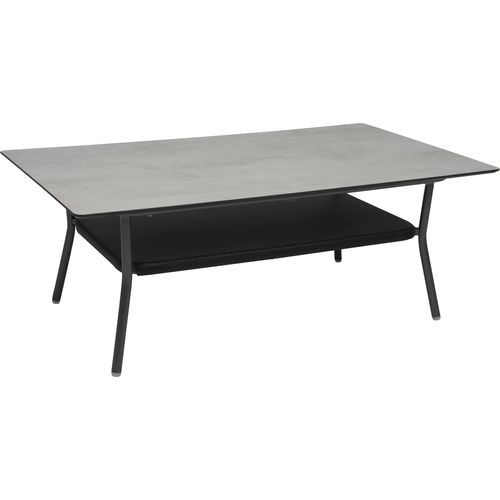 Moderner Couchtisch - GRETA - STERN MOEBEL - HPL / Gestell aus Aluminium / rechteckig