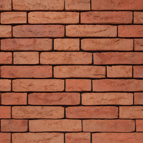Tonriemchen - AALBORG WS - Vandersanden Group - für Fassaden / Relief / orange