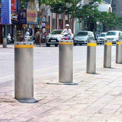 Zutritts-Sperrpfosten - J200  - FAAC - stationär / versenkbar / automatisch