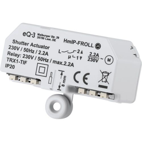 Schaltaktor für Hausautomationssystem - HmIP-FROLL - Homematic IP by eQ-3 - Einbau / für Privatgebrauch / für Gewerbegebrauch