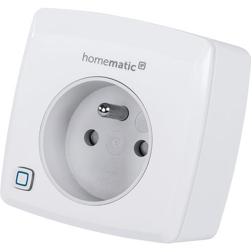 Wandmontierte Steckdose - HmIP-PSM-PE-2 - Homematic IP by eQ-3 - Aufputz / modern / Objekteinrichtung