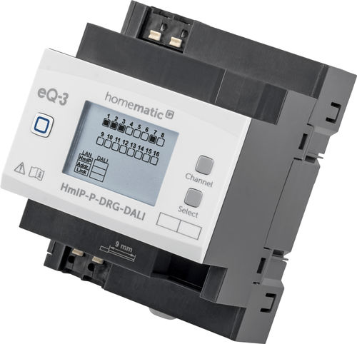 Schaltaktor für Hausautomationssystem - HmIP-P-DRG-DALI - Homematic IP by eQ-3 - DIN-Schiene