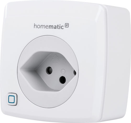 Funksteckdose - HmIP-PDT-CH - Homematic IP by eQ-3 - wandmontiert / Aufputz / modern