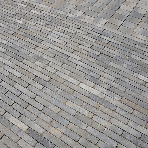 Betonpflasterstein - ISHI® TERANA - Breinco - für Außenbereich / Straßen / texturiert
