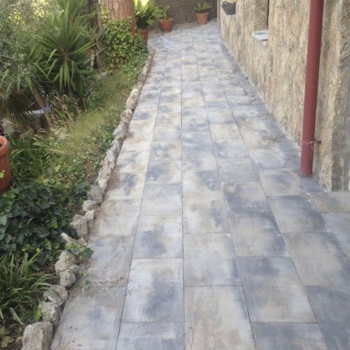 Betonplattenbelag - ISHI® LLOSA VULCANO - Breinco - für Außenbereich / für Garten / für Eingangsbereich
