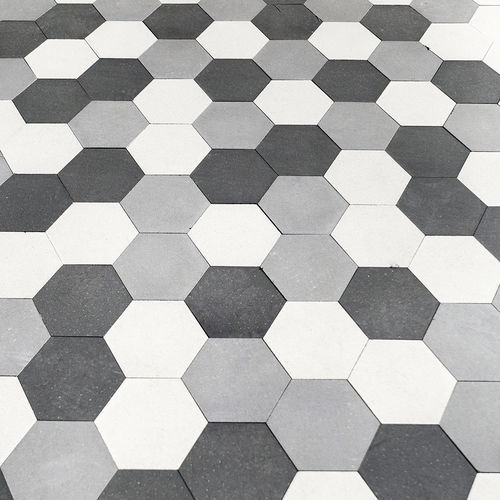 Betonplattenbelag - LLOSA NANO - Breinco - für Außenbereich / Steinoptik / grau