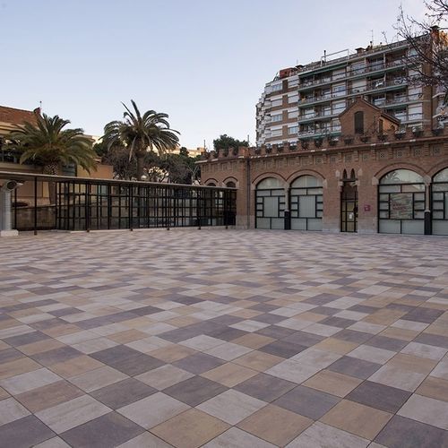 Steinplattenbelag - LLOSA VULCANO® - Breinco - für Außenbereich / für Terrasse / für Garten