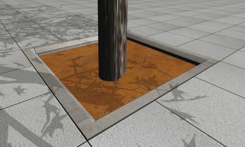 Baum-Randeinfassung - CAF92 - GLS Prefabricados - Beton / gerade