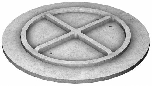 Betonschachtdeckel - TACO60100H2 - GLS Prefabricados - rund / Fertigbau