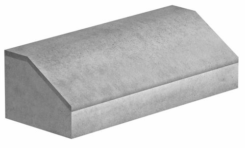 BordsteinBordsteinrampe BORE820 GLS Prefabricados Beton / linear