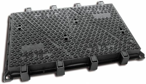Gusseisen-Schachtdeckel - TAFO12060-2P - GLS Prefabricados - rechteckig