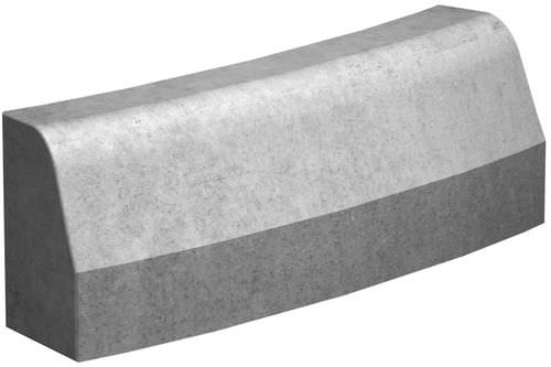Bordstein-Randstein - BOCUT2R3 - GLS Prefabricados - Beton / gebogen