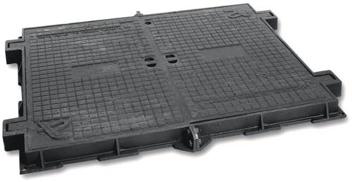 Gusseisen-Schachtdeckel - TAFO-ACESA - GLS Prefabricados - rechteckig