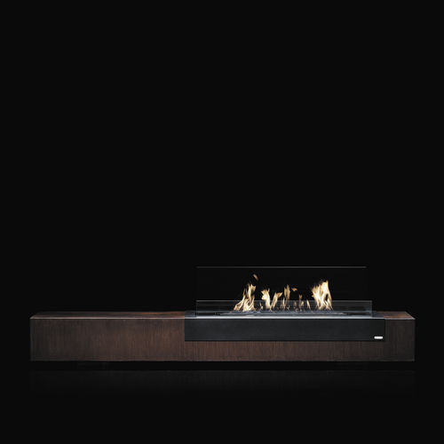 Rechteckige Bioethanol-Brennkammer - LOFT - Glammfire - modern