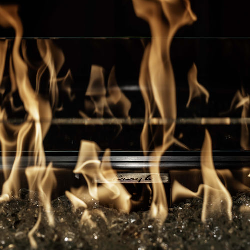 Gas brenner - GAS COMBUSTION ZONE - RECTANGULAR - Glammfire