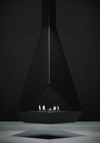 Bioethanol-Kamin - EUDOXUS - Glammfire - freistehend / hängend / mit 3 Sichtseiten