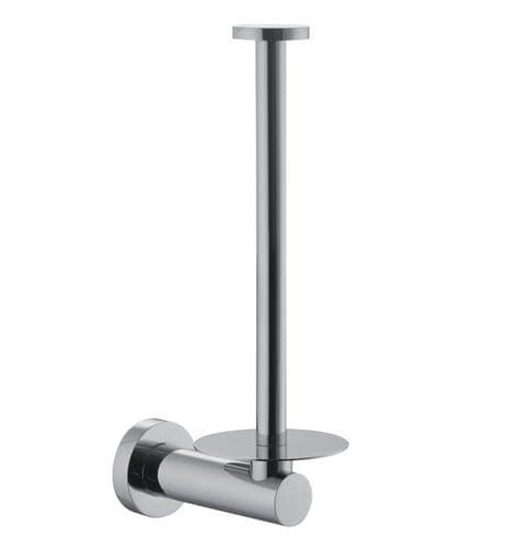 Wandmontierter WC-Rollenhalter - F6005/2 - Fima Carlo Frattini - aus verchromtem Metall / für Gewerbegebrauch