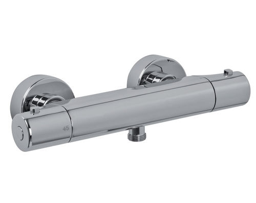 Zweigriffmischer für Dusche - F4205/1 - Fima Carlo Frattini - wandmontiert / thermostatisch / aus verchromtem Metall