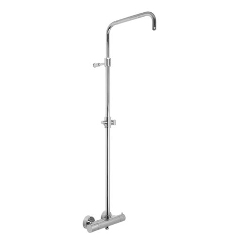 Thermostatische Duschsäule - F4285S - Fima Carlo Frattini - Metall / wandmontiert / modern