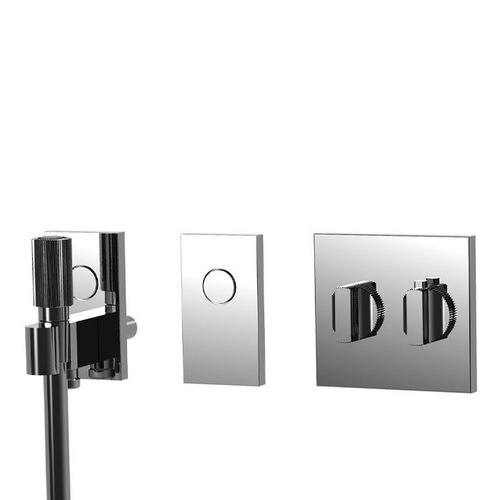 Einhebelmischer für Dusche - F5945CR - Fima Carlo Frattini - Einbau / thermostatisch / Messing