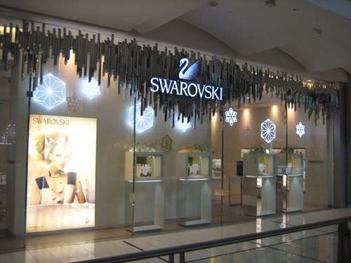 LED-Lichtdekor - SWAROVSKI WINDOWS - ILMÉX S.A. - für öffentliche Bereiche