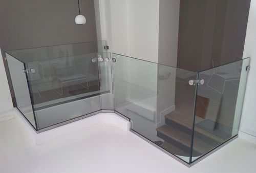 Glasgeländer - MINIMAL  - Trescalini - Glasplatten / für den Innenraum / für Außenbereich