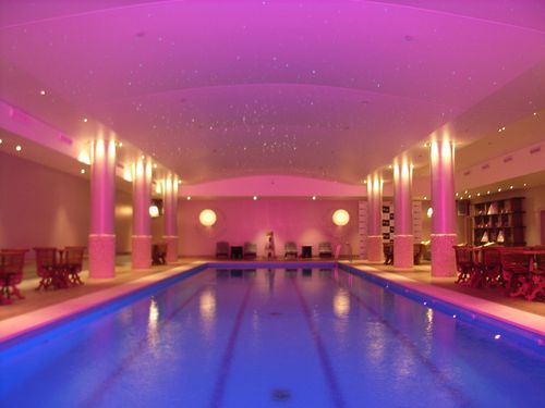 Segeltuch-Spanndecke - POOLS & SPAS - Stretch Ceilings - Akustik / Dekor / beleuchtet