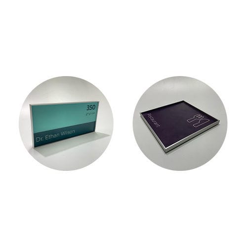 Aluminiumrahmen - VRS  - Vista System - für Anzeigetafel