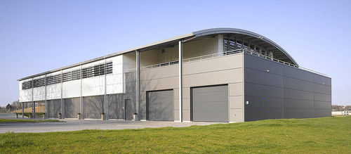Fertigbau-Gebäude - SUSTAINABLE - ASTRON - Modul / Stahl / aus verzinktem Stahl