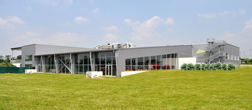 Fertigbau-Gebäude - SWIMMING POOL - ASTRON - Modul / aus verzinktem Stahl / Stahlrahmen
